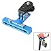 Produktbild Fantaseal Actionkamera Fahrrad Halterung Aluminium Fahrrad Halter Sony Action Kamera 2 Schienen Sattel Halterung Velo Sattelhalter für SONY HDR AS-10 AS-15 AS-20 AS-30 AS-50 AS-100 AS-200 AZ-1 FDR X1000VR, Fahrrad Sitz Sattelstütze Halterung Fahrradhalterung Mountain Bike Halterung Fahrrad Gepäck Gestell Halterung - Blau