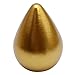 Produktbild GHGYUF 4pcs Water Drop Shape Home Wood Wall Hanger Bathroom Door Coat Hanger Hat Single Hook Holder for Hanging Room Hook,Gold