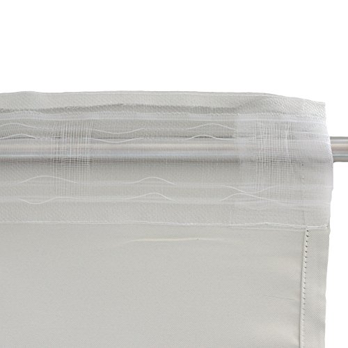 Gözze Verdunkelungsvorhang, Blickdicht, 140 x 255 cm, Tessin, Creme, 81359-10-4045 - 3