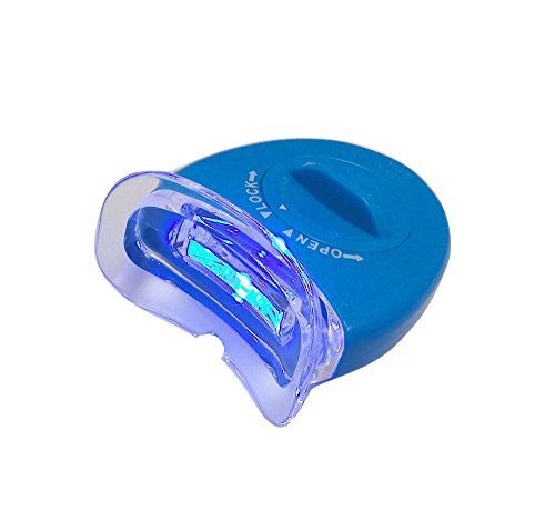 FOONEE Houseware Mini Handheld Teeth Whitening LED Accelerator Light with Battery,Blue