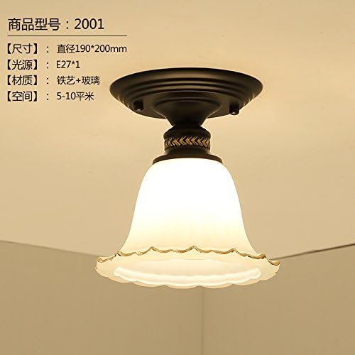 Osradmd Aisle Lights, Corridor Lamps, Single Entrance Porch, Ceiling Light, Simple Modern Bedroom, Study Hall, Lobby Lighting,Two Thousand And One