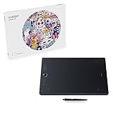 Wacom Intuos Pro Pen Tablet (Size: L) / Large Professional Graphic Tablet incl. Wacom Pro Pen 2 with Replacement Tips / Compatible with Windows & Apple, Black K100912