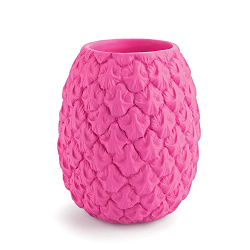 Mustard Seriously Tropical - Bote para bol  grafos  l  pices I Portal  pices I Organizador de escritorio para oficina I Diseno de pi  a - Color rosa
