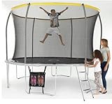 Sportspower Trampolin + Netz, mit Leiter und Tasche, ca. 3,66 m - 3