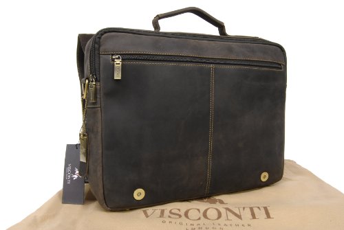 Visconti Leder Hunter 15″ Laptop Bag (18760) – Größe: B: 36 H: 28 T: 8,5 cm - 3