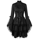 Perfecto para Otoño,Verano y Primavera,Invierno -- Vintage and Elegant,más atractivas - Vestido sencillo muy fácil de combinar con tus complementos favoritos - Adecuado para ocasiones casual y formales, vacaciones, fiesta, cóctel, prom, boda, noche, etc