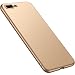Produktbild Iphone 8 Plus Ultra-Dünn Silikon Matte Hülle + Farbe Vollständige Abdeckung Schutzfolie,SUNAVY 360-Grad Anti-stoß Anti-Kratzer Ultra-Leichte Weich HandyMatte SchutzMatte Hülle für Apple8 Plus,5.5",Gold