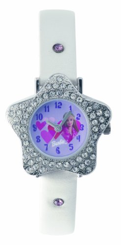 Barbie Mdchen-Armbanduhr Analog Quarz Plastik B203