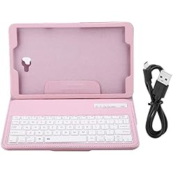 Zerone - Funda con Teclado para Samsung Tab A 10.1 T580, 3 en 1, Piel sintética, con Teclado inalámbrico Bluetooth