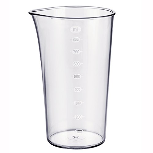 Krups HZ3001 Stabmixer Perfect Mix 9000 inkl. Mixbecher, 4-Messer-Technologie, 20 Geschwindigkeitsstufen, Turbostufe, 750 W, hochglanz weiß / grau / edelstahl gebürstet - 2