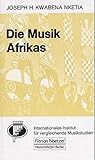 Die Musik Afrikas (Taschenbücher zur Musikwissenschaft) by 