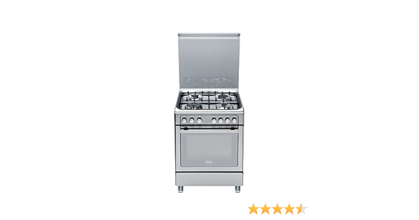 Hotpoint CX65S7D2 IT Piano cottura Gas A Argento : Amazon.it: Grandi  elettrodomestici
