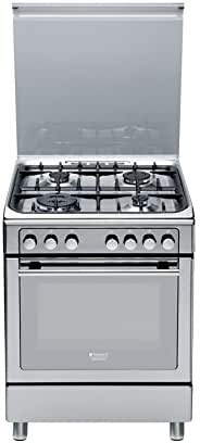 Hotpoint CX65S7D2 IT Piano cottura Gas A Argento : Amazon.it: Grandi  elettrodomestici