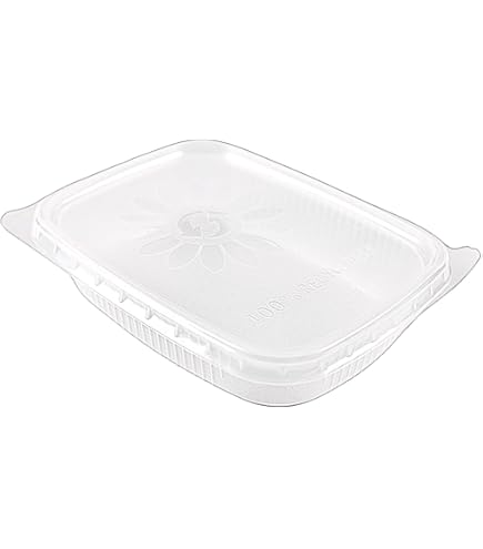Rechteckbecher Mit Deckel 125 Ml – 250 Stück Transparent, PP-Material, Ideal Für Salate & Speisen