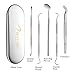 Produktbild Zahnsteinentferner 5er BESTOPE Zahnreinigung Set, Zahnpflege Edelstahl hochwertige Profiqualität Instrument von Dental/Zahnarzt & Garantie von Ihre Zähne