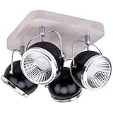 Moira Lighting Lámpara De Techo LED Ball Wood