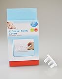12 Home Safety Plug Socket Covers Baby & Child Proof Protector Guard Easy to Use
