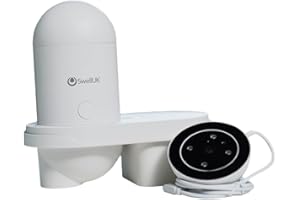 Swell UK Visual Automatic Aquarium Fish Feeder with App Control | 2K HD Camera WiFi Bluetooth