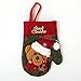 Produktbild thematys Bestecktasche Weihnachten & Christbaumschmuck - Weihnachtstischdeko in 3 schönen Designs - perfekt für eine gemütliche Weihnachtszeit (Bär)