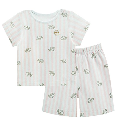 PINK Infant Short Slevees&Shorts 2 Pieces Baby Toddler Underwear Set 6-9M