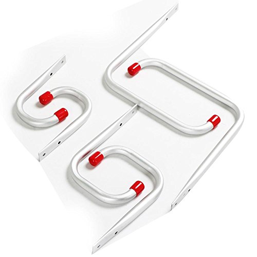 Yahee 6x Werkstatthaken Universalhaken Leiterhaken Haken Set Edelstahl bis 20kg - 4
