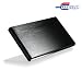 Produktbild Externes 2.5" (6.4cm) USB 3.0 High Speed (5 GBit/s) Festplattengehäuse für SATA I/II/III (HDD+SSD Case) | spezifiziertes Modell | Alugehäuse für optimale Kühlung | Optik Aluminium gebürstet in schwarz | PC / Notebook / Mac