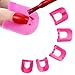 G2PLUS Nail Polish Stencil 26 PCS in 10 Sizes Nail Painting Guide Mess Saver Nail Art Basic Tool Accessories