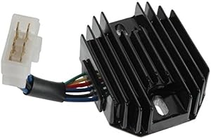 Premier Gear PG-GH5530 Regulator Rectifier Assembly Replacement For Kubota Zd28, Zd25, Zd21, Zd18, T1600H, Kh61, Kh41, Kh35, Kh007, K008-3, K008, Gf1800E-R, Gf1800-R, G6200H, G5200H, G4200H, G3200
