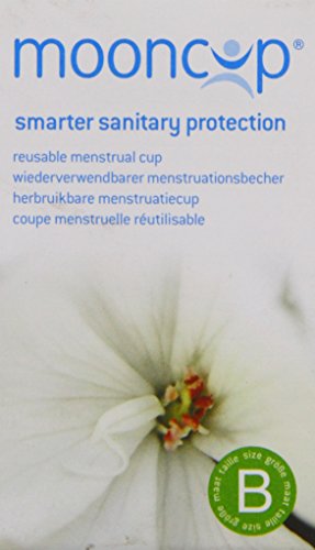 Mooncup The Original Silicone Menstrual Cup, Reusable, Ultra Soft & Easy Insert, Great for Heavy Flow Periods, Size B, Age 30 or Under (Pack of 1)