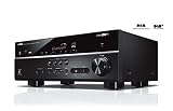 Yamaha RX-D485 AV Receiver with DAB Tuner- Black