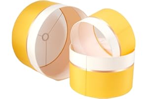 Abat-Jours À Deux Couleurs 50cm Jaune Pour Lampes De Table suspension de Sol Pour Salon Chambre, E27 & E14 Max 60W Par Stella & Mag Creative