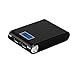 Produktbild squarex USB-Powerbank 18650, zwei Anschlüsse, 5 V 12000 mAh, Akku -Ladegerät für Handy, Schwarz , AS SHOW