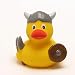 Rubber Duck Viking | Bathduck | Duckshop | L: 8 cm