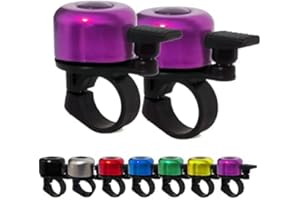 KOCOVIMI Bike Bell,Bike Bells for Adults and Kids,Crisp Loud Melodious Sound,Bicycle Bell with Loud and Crisp Clear Sound for Road and Mountain Bike Ring Bell