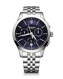 Victorinox Herren Chronograph Quarz Uhr mit Edelstahl Armband 241746