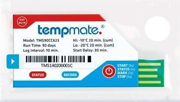 Disposable Control Temperature USB Datalogger the cold chain
