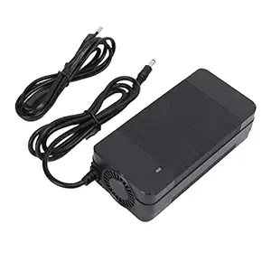 58.8V 2A Power Adapter, PC Shell Stable Voltage Fireproof Electric Bike Charger Universal for Battery Car(#1)