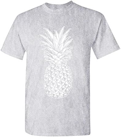 Skull Pineapple - Retro Style Hipster - Mens Cotton T-Shirt