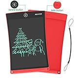 NEWYES NYWT850 Tablette d'Ecriture LCD, 8,5 Pouces de Longueur - Différentes Couleurs(Rouge)