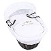Isabella Alicia Embroidered Dinky and Friends Dark Wicker Moses Basket