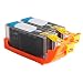 Produktbild Inkadoo® Tinte passend für Canon Pixma TS 5000 Series ersetzt Canon PGI-570 PGBKXL 0318C007 - 2x Premium Drucker-Patrone Kompatibel - Schwarz - 2x10,8 ml