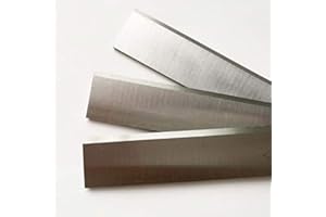 WITHOUT BRAND FMN-HOME, W4 HSS carpintería cepilladora cortante de la cuchilla de la madera dura.3 * 30 * 300mm eléctrica Planer cortador.Longitud 100-510mm, Ancho 25 / 30mm ( tamaño : 3 Pieces 3x25x260mm )