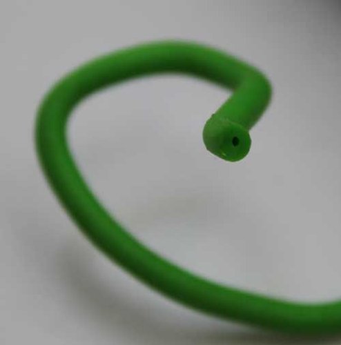 Gartenband gummiert 5 m, Garten Haushalt Pflanzen Gummi Draht Band Schnur, grün (LHS) - 4