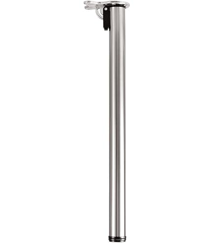 Nannigr Pied de Table pliant 560 à 930mm, support de bureau télescopique en alliage d'aluminium pour camping-car, caravane, bateau