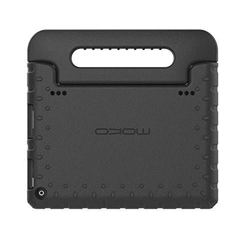 MoKo Fire HD 8 2015 Hülle – Superleicht EVA Stoßfest Kinderfreundlich Kinder Schutzhülle mit umwandelbarer Handgriff und Standfunktion für Amazon Fire HD 8 Zoll (5. Generation – 2015 Modell), Schwarz (Nicht für Fire HD 8 2016) - 3