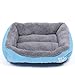 Produktbild Four Seasons Universal Pet Nest Candy Color Kennel Teddy Bomei Dog Mat Mat Pet Nest L Blue