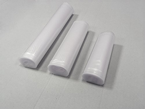 Vakuumier-Rolle 2 Rollen 30x600 cm geprägt goffriert die alternative zum Folienbeutel,Vakuumbeutel geeignet für Caso, Lava, Allpax, Valko, Gastroback