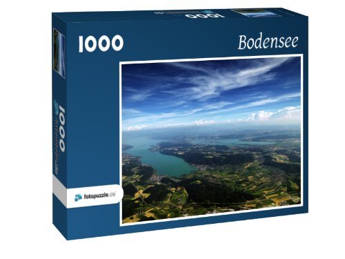 Preisvergleich Produktbild Bodensee - Puzzle 1000 Teile mit Bild von oben
