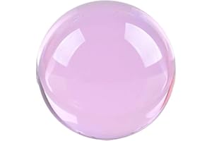 Tubayia 50mm Kristallkugel Glaskugel Fotokugel Fotografie Requisiten Dekoration Geschenk (Rosa)