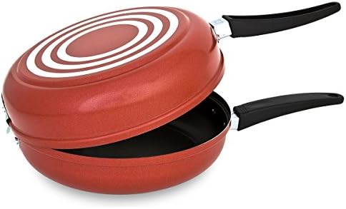 Maxiflon - Aluminium Omelette Pan - Vitro-Induction - Non Stick Coating - Ø 24 cm Tall